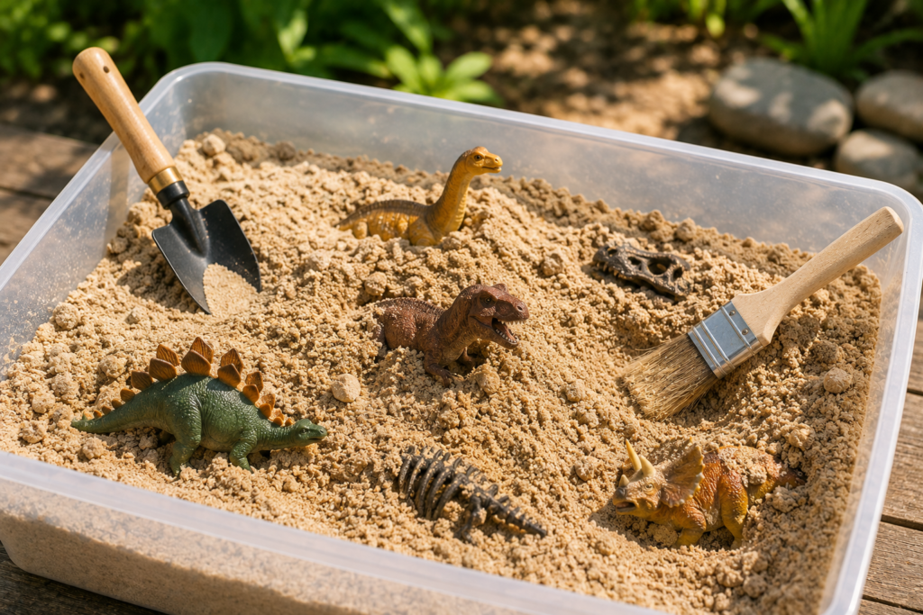 Dinosaur Dig: A Backyard Fossil Excavation