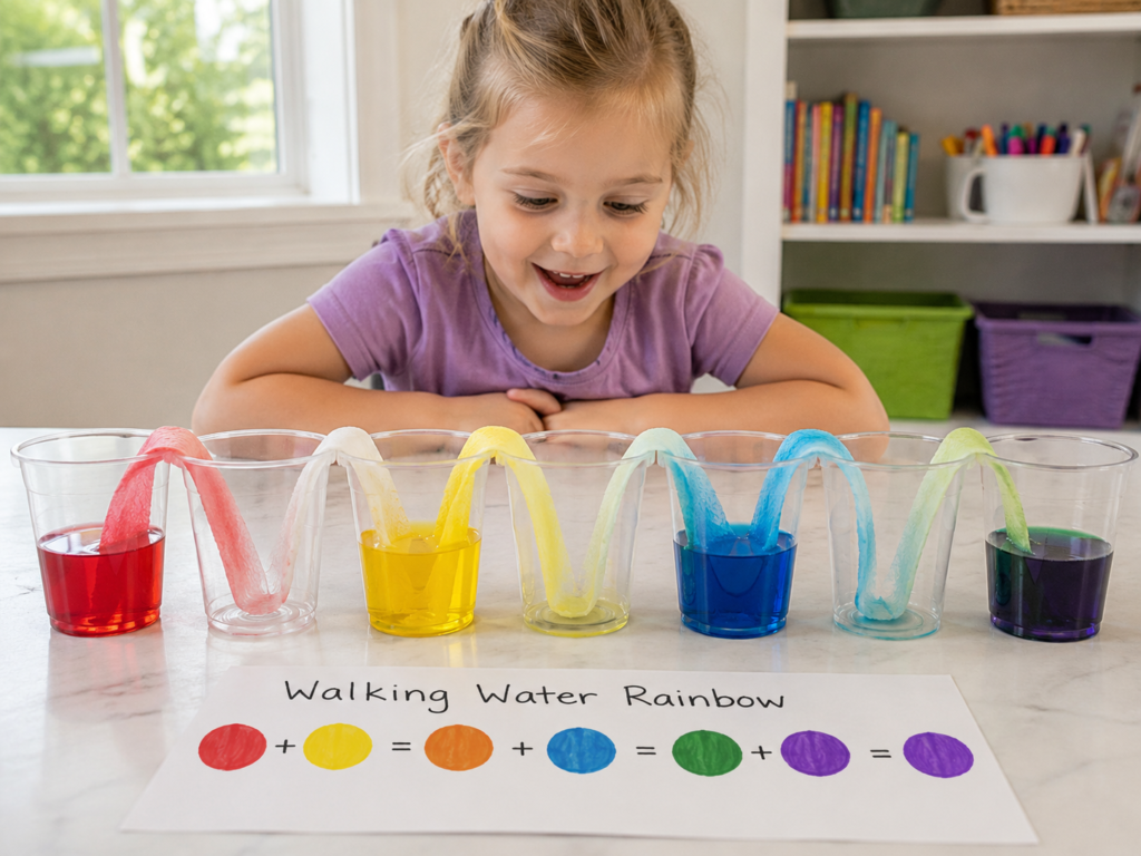Walking Water Rainbow Science